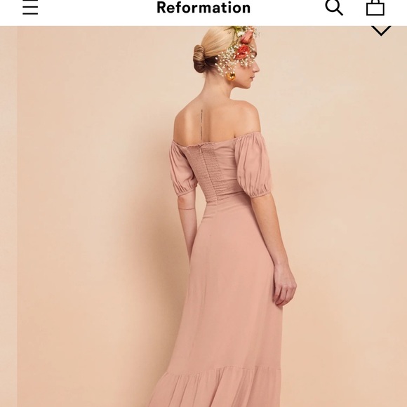 REFORMATION FARROW DRESS - Picture 4 of 13